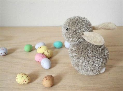 Diy Petit Lapin Pompon Le Lapin En Laine Facile Faire