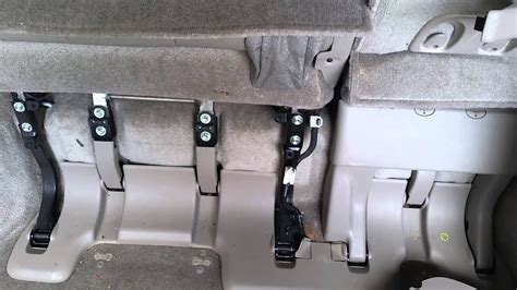 Sienna Power 3rd Row Seat Fix With 2 Spring Youtube