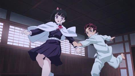 Anime Tanjiro And Kanao Kimetsu No Yaiba Kanao Tsuyuri Kimetsu No