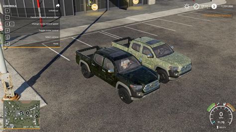 Toyota Tacoma V1001 Fs19 Mod