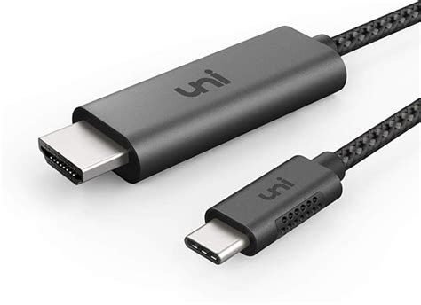 Uni Cable Usb C Vers Hdmi 4k60hz Câble Usb C Type C Hdmi