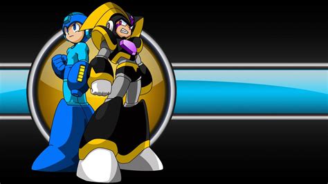 Mega Man Bass Hd Desktop Wallpaper Widescreen High Definition Fullscreen