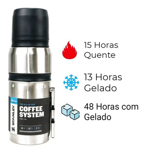 Garrafa Térmica Café Inox Prepare E Conserve 503ml Stanley Frete grátis