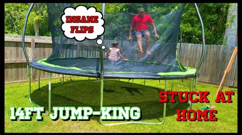 We Finally Got A Trampoline 14ft Jump King How To Assemble