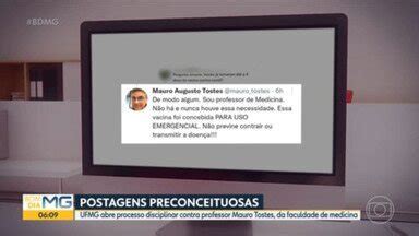 Bom Dia Minas UFMG Abre Processo Disciplinar Contra Professor Mauro