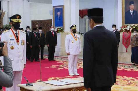 Presiden Jokowi Lantik Gubernur Dan Wagub Diy Periode Halo