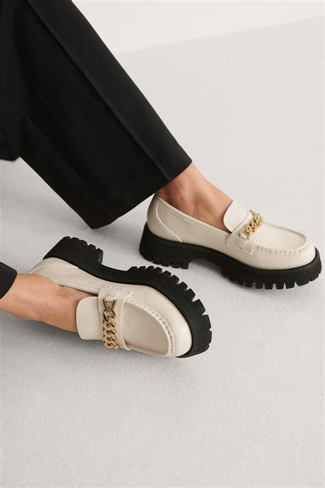 Chunky Loafers Beige Na