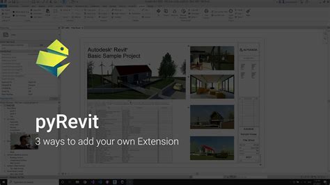 3 Ways To Add Your Own Pyrevit Extension Youtube