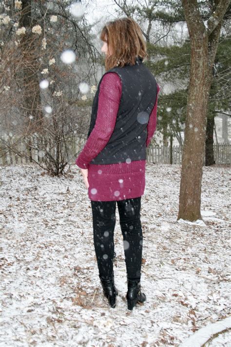 Amy's Creative Pursuits: Snowy Winter Day Outfit...On The First Day of ...