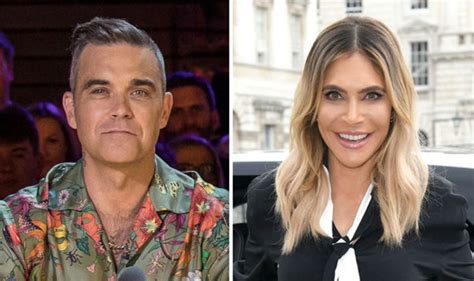 X Factor 2018 Robbie Williams Embraces Wife Ayda Field During Audition