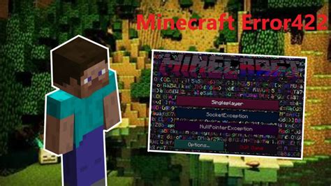 Minecraft Error 422 Youtube