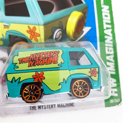 Hot Wheels Scooby Doo Mystery Machine Toy Van Car Movie Cartoon Car Scale Etsy
