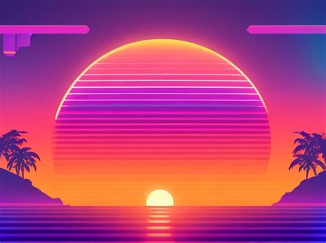 Synth Sunset Images - Free Download on Freepik