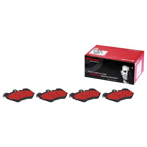 Brembo P65016N Brembo NAO Ceramic Brake Pads Summit Racing