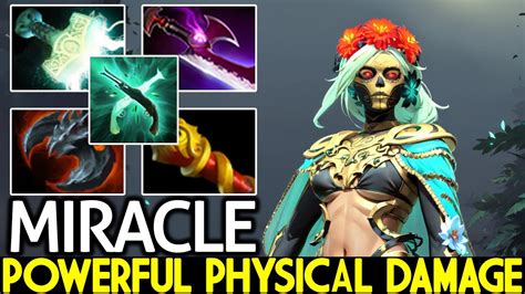 Miracle Muerta Unreal Powerful Physical Damage Dota Youtube