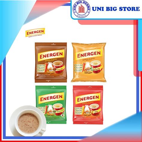 Jual Energen Sereal Cereal Susu Vanila Jahe Cokelat Kurma Kacang Hijau 32 Gr X 10 Sachet