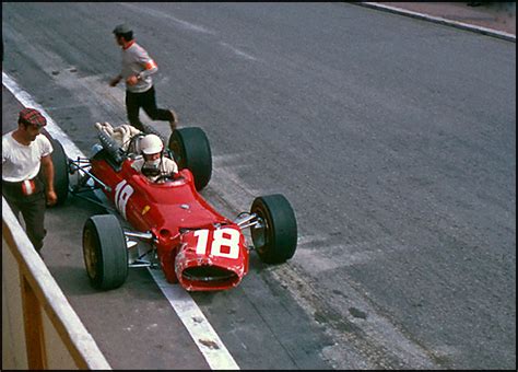 Bandini in Practice at Monaco 1967 | Fatal Crash