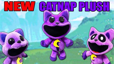 A New Catnap Plush Was Just Released Poppy Playtime Phatmojo Catnap