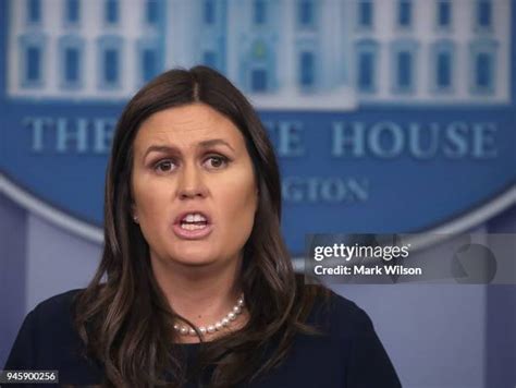 White House Press Secretary Sarah Sanders Briefs Reporters Photos and ...