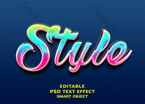 style text effect design  stylish font png images psd