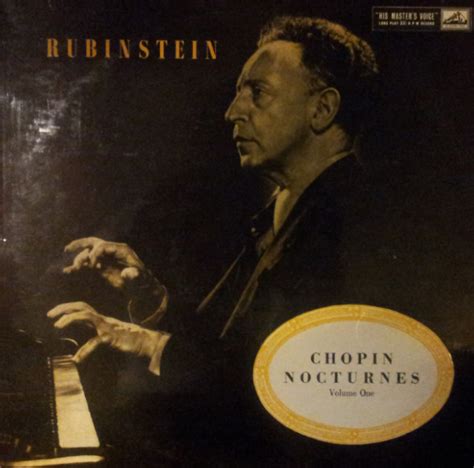 Chopin Rubinstein Chopin Nocturnes Volume One 1959 Vinyl Discogs