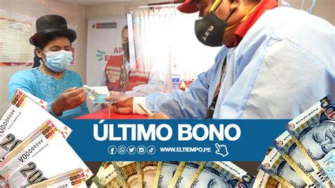 Link Del Bono Alimentario Individual De 270 Soles El Tiempo