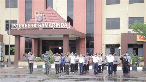 Personel Gabungan Lakukan Penyekatan Di Empat Titik Batas Samarinda