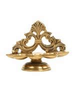 Buy Mangalam Handicrafts Boutique Gold Toned Brass Panchbatti Diya