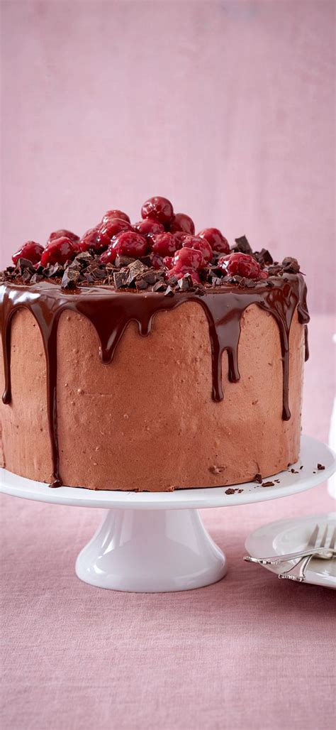 Schoko Kirsch Torte Rezept Lecker