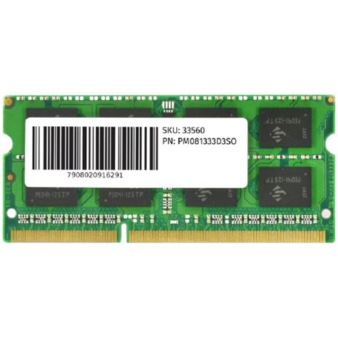 Memoria Pcyes Sodimm Gb Ddr Mhz Pm D So Francavirtual