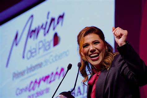 Marina Del Pilar Ávila Rinde Histórico Informe De Gobierno En Baja