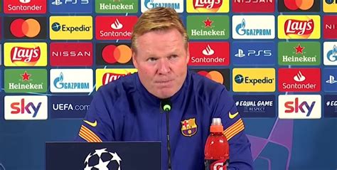 Koeman Toma Drástica Decisión Manda A Una De Las Estrellas De Barcelona A Jugar En El Ascenso