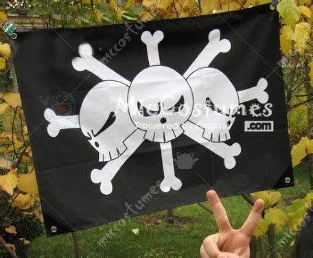 One Piece Blackbeard Pirates Flag For Sale