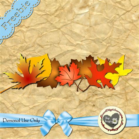 LuvDigiScraps Freebies: Fall Border