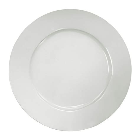 Bajo Plato Porcelana Blanca Cm Modelo Uds Fumisan