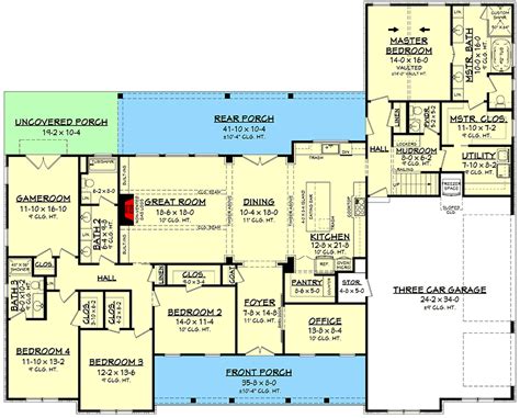 Three Bedroom House Plans With Bonus Room Resnooze