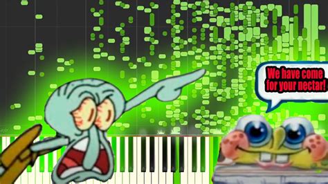 We Have Come For Your Nectar But It S MIDI Auditory Illusion Piano