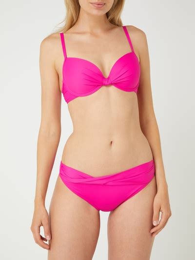 S Oliver RED LABEL Bikini Oberteil Mit Push Up Effekt Chlorresistent