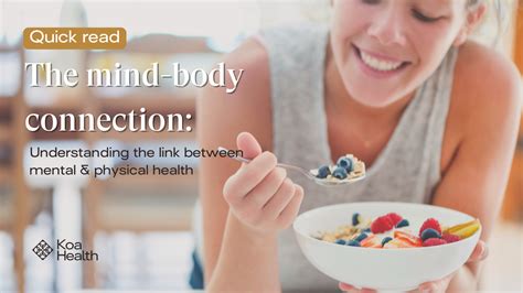 The Mind Body Connection The Link Between Physical And Mental Health