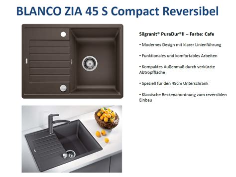 BLANCO Zia 45 S Compact online kaufen Spülenshop24