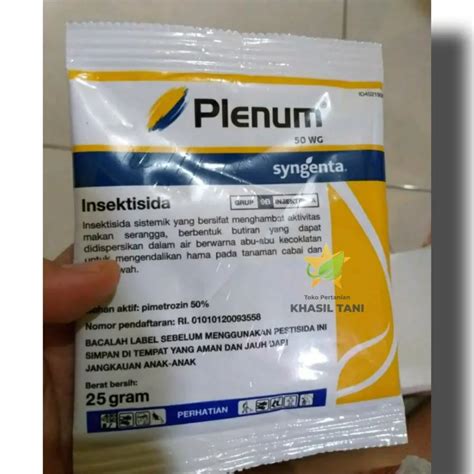 Insektisida Plenum Wg Gram Obat Wereng Syngenta Lazada