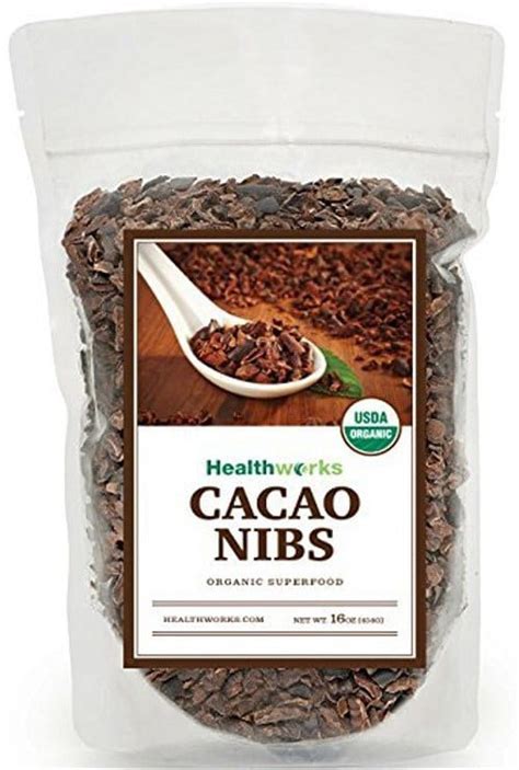 Healthworks Usda Organic Raw Cacao Nibs Lb Oz Walmart