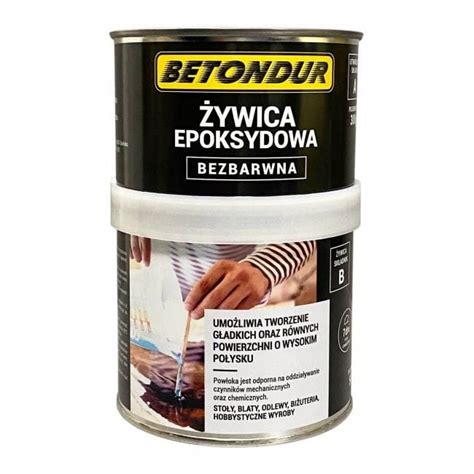 Żywica epoksydowa Betondur 720 ml bezbarwna 5906291026628 Cena