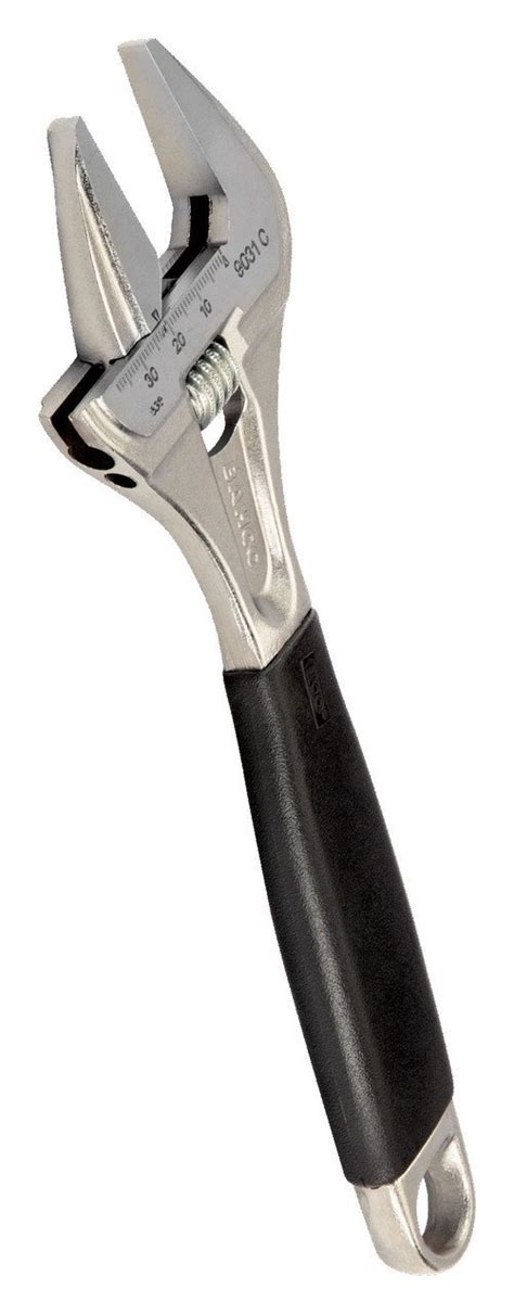 Bahco Ergo 32 Mm Central Nut Wide Opening Jaw Adjustable Wrench