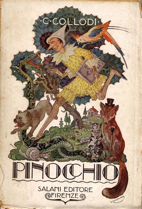 Pinocchio Printed In Italy Pinocchio Illustration Vintage Fairies