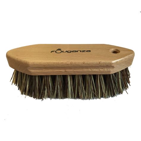 Fouganza Horse Riding Dandy Brush With Hard Bristles