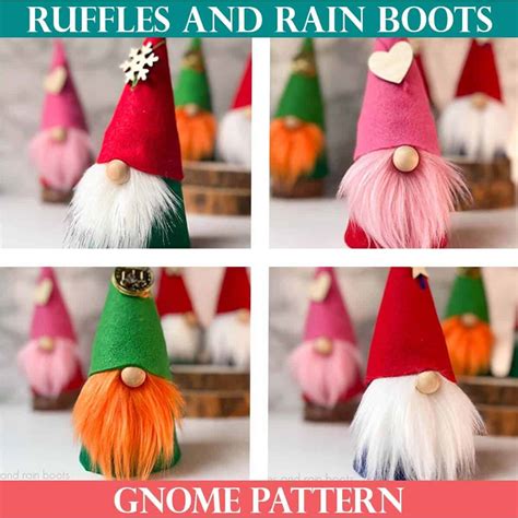 Free Cup Gnome Pattern Ruffles And Rain Boots Shop