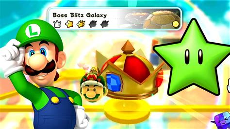 Super Mario Galaxy 2 All Green Stars 🌌 Boss Blitz Galaxy 100 Youtube