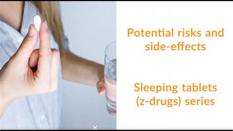 4 Potential Risks And Side Effects Of Using Sleeping Tablets Z Drugs