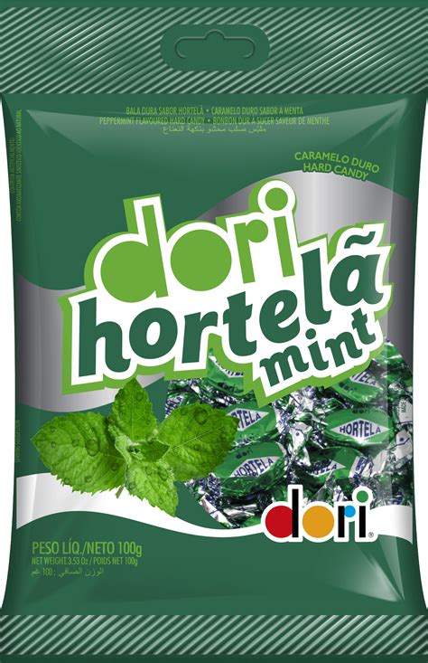 Bala Hortelã Mint 100g Dori Alimentos S A